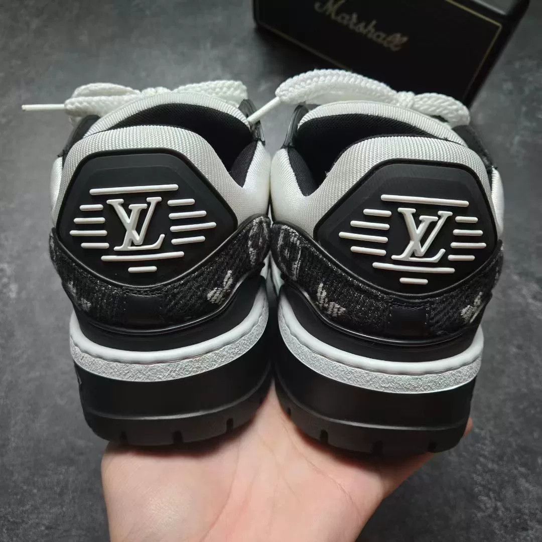 Louis Vuitton Louis Vuitton Training Black Lowtop Sneakers 41 Men Size US 8.5 / EU 41-42 - 6 Thumbnail