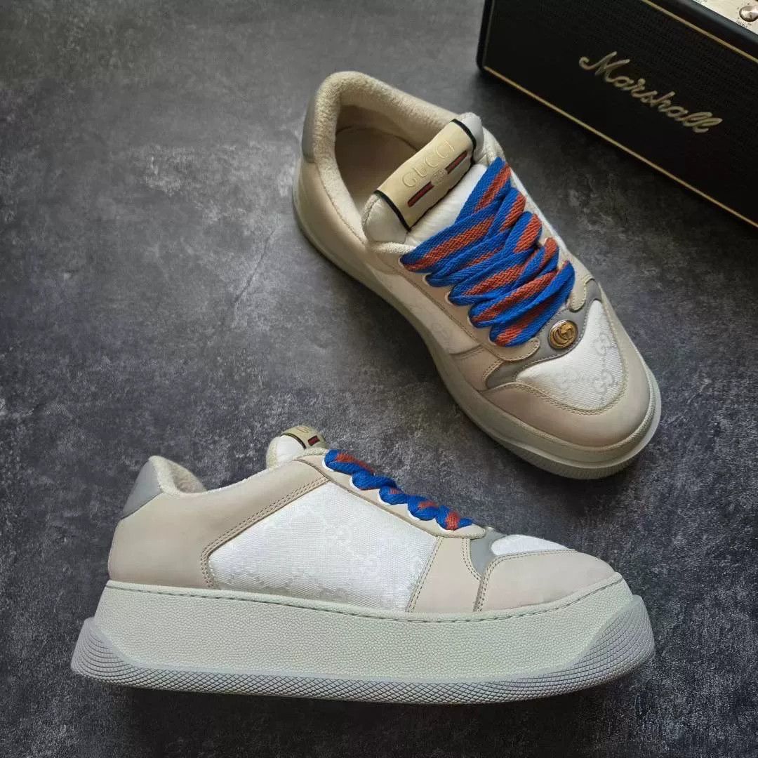 Gucci Gucci White Lowtop Sneakers 42 Men Size US 9 / EU 42 - 5 Thumbnail