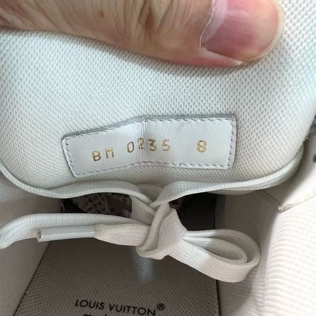 Louis Vuitton Louis Vuitton Training Printed Blue Lowtop Sneakers 42 Men Size US 9 / EU 42 - 8 Thumbnail