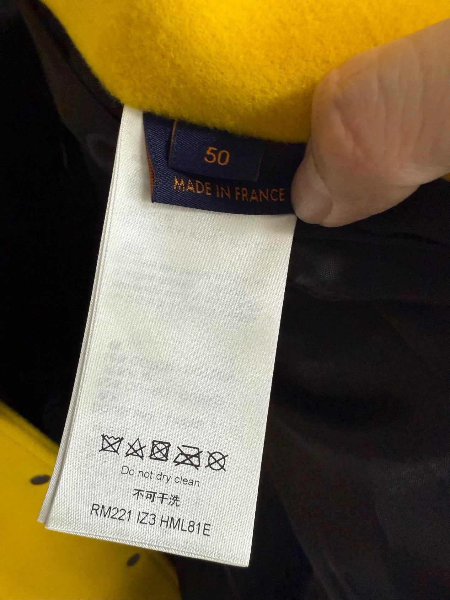 Louis Vuitton Louis Vuitton Embroidered Yellow Light Jacket 50 Men Size US XL / EU 56 / 4 - 6 Thumbnail