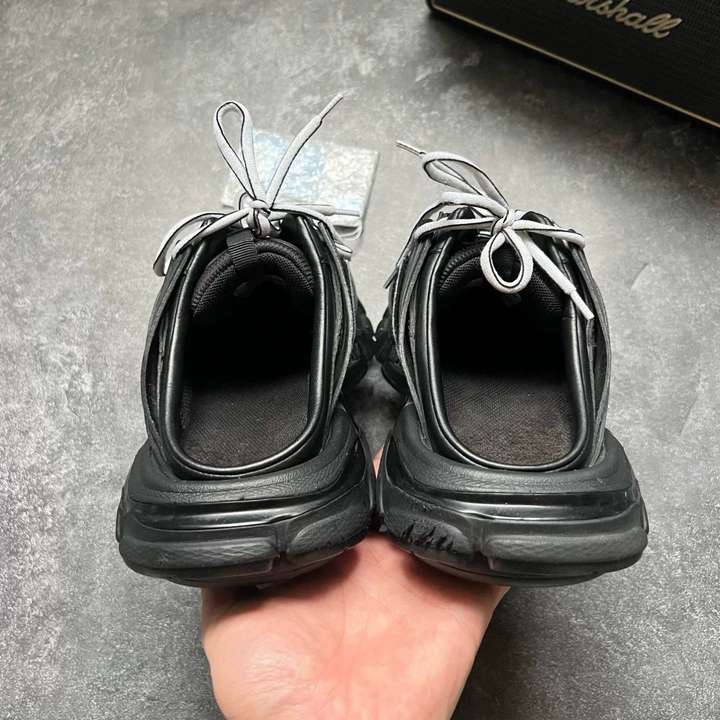 Balenciaga Balenciaga Black Lowtop Sneakers 37 Women Size US 6.5 / IT 36.5 - 6 Thumbnail