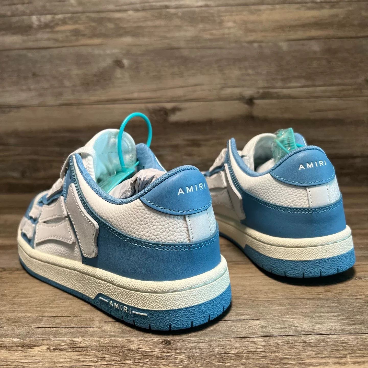 Amiri Amiri Blue Lowtop Sneakers 41 Men Size US 8.5 / EU 41-42 - 4 Thumbnail