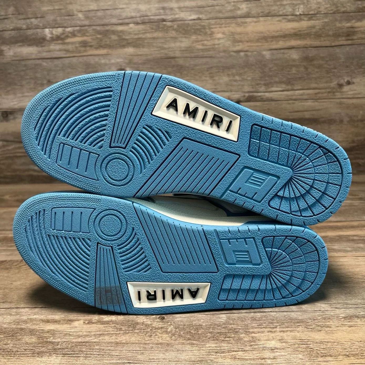 Amiri Amiri Blue Lowtop Sneakers 41 Men Size US 8.5 / EU 41-42 - 6 Thumbnail