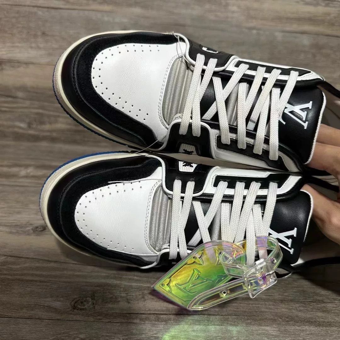 Louis Vuitton Louis Vuitton Training Black Lowtop Sneakers 40 Men Size US 7.5 / EU 40-41 - 4 Thumbnail