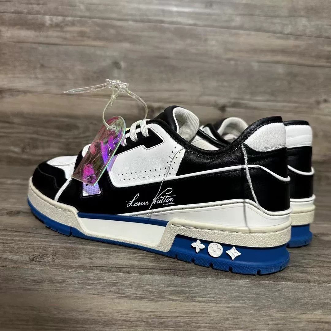 Louis Vuitton Louis Vuitton Training Black Lowtop Sneakers 40 Men Size US 7.5 / EU 40-41 - 3 Thumbnail