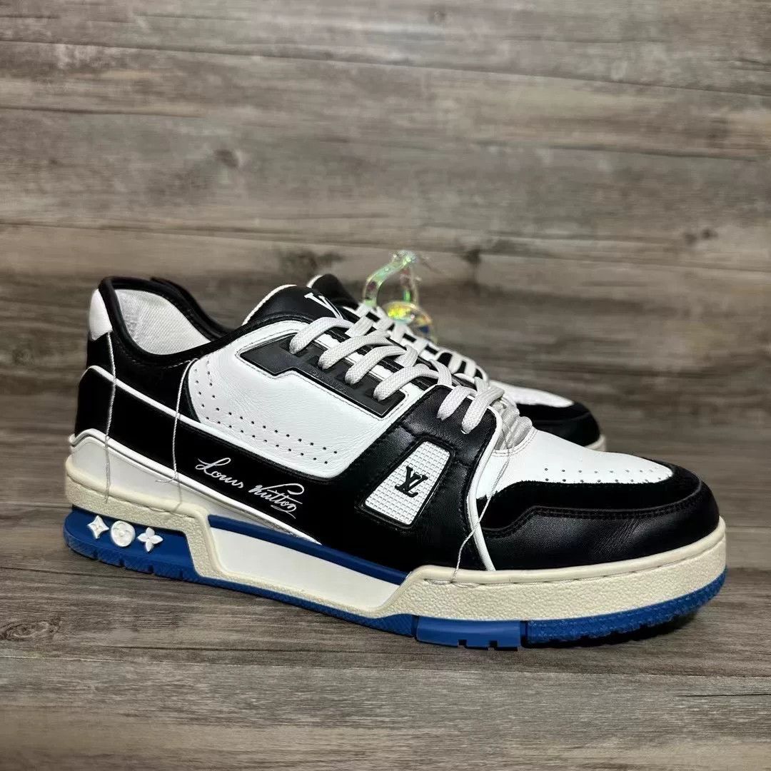 Louis Vuitton Louis Vuitton Training Black Lowtop Sneakers 40 Men Size US 7.5 / EU 40-41 - 2 Thumbnail