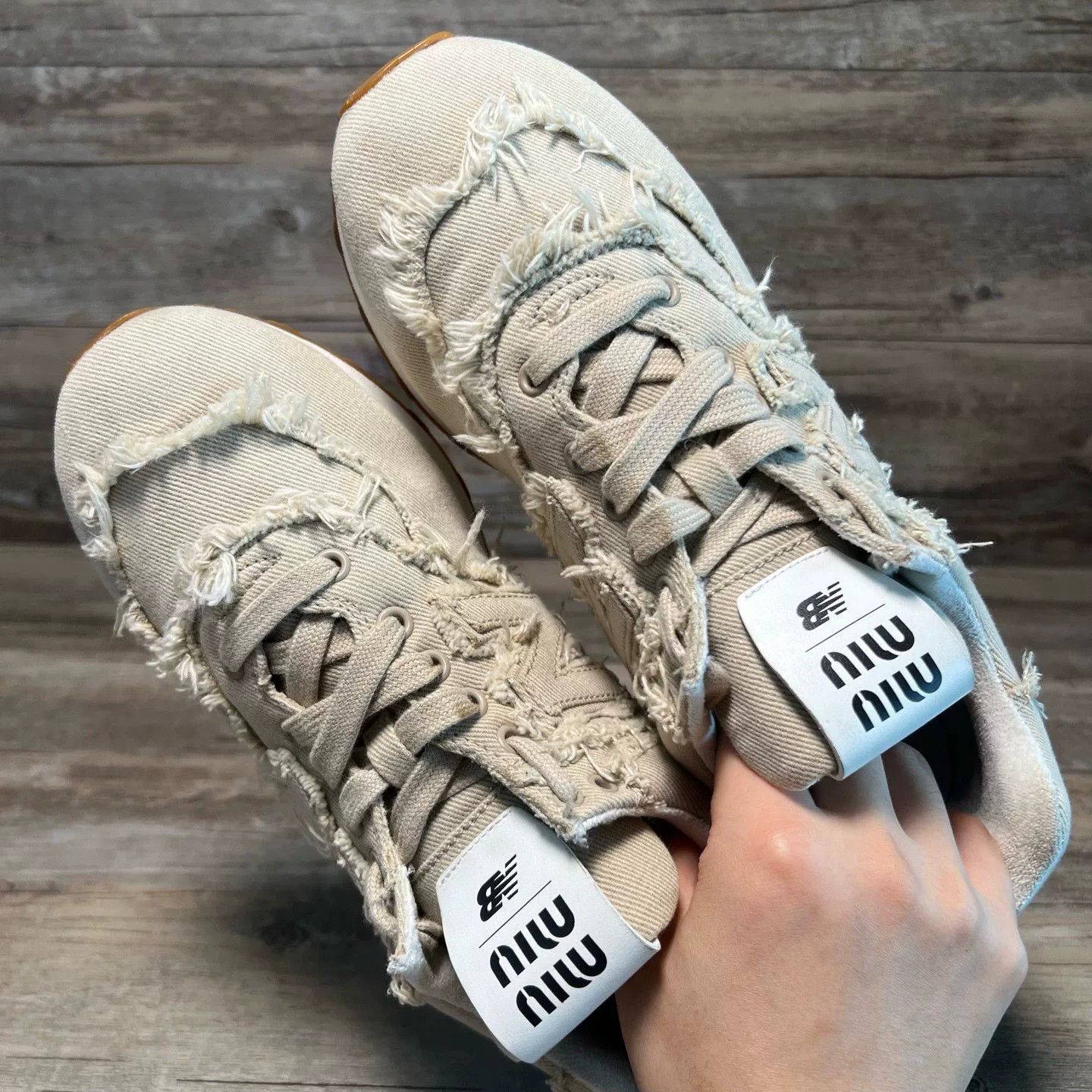 New Balance New Balance Beige Lowtop Sneakers 41 Men Size US 8.5 / EU 41-42 - 5 Thumbnail