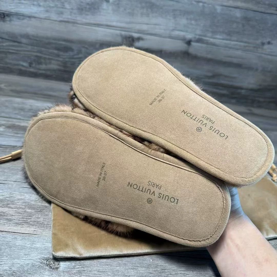 Louis Vuitton Louis Vuitton Brown Sandals 36 Women Size US 6 / IT 36 - 4 Thumbnail