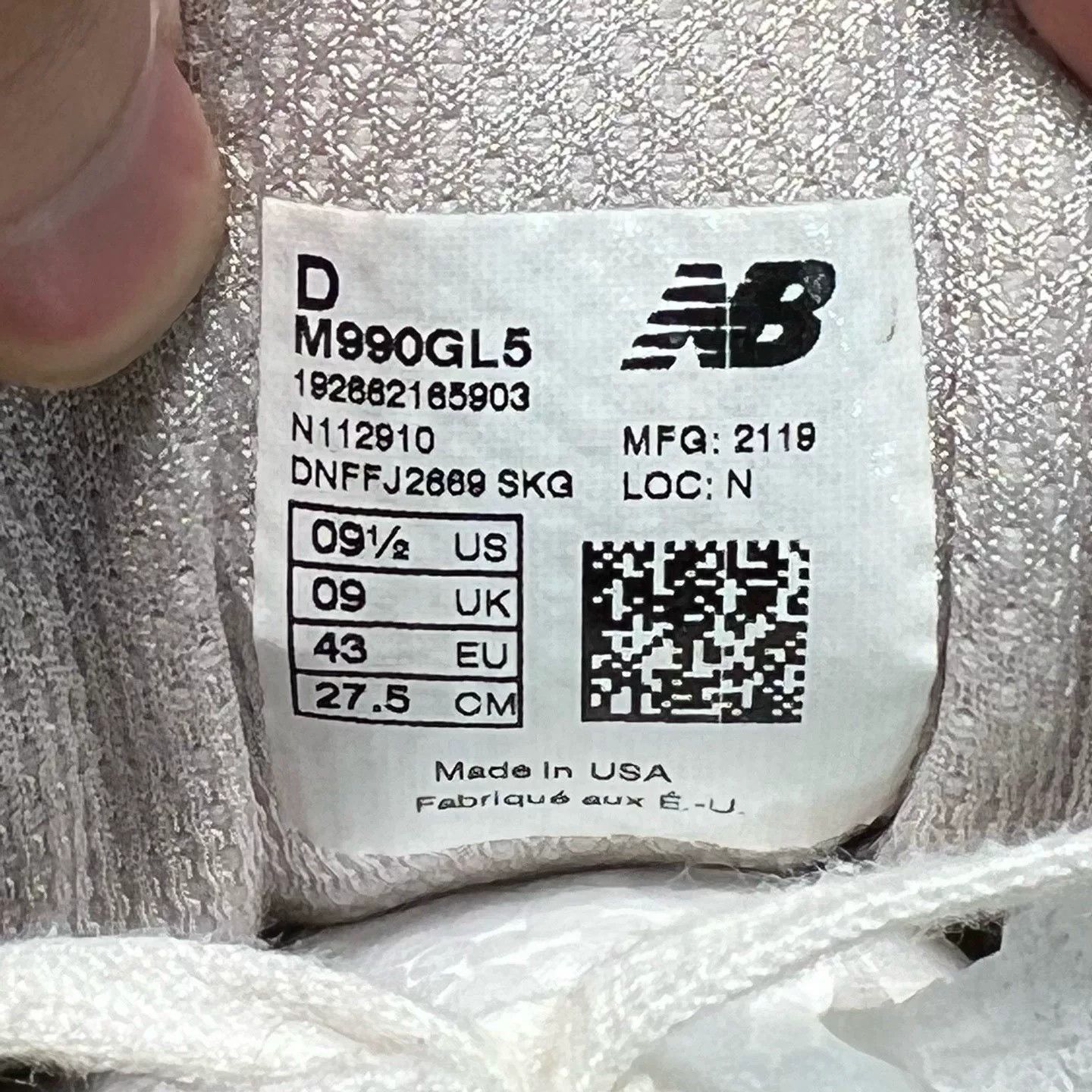 New Balance New Balance Gray Lowtop Sneakers M Men Size US 10 / EU 43 - 7 Thumbnail