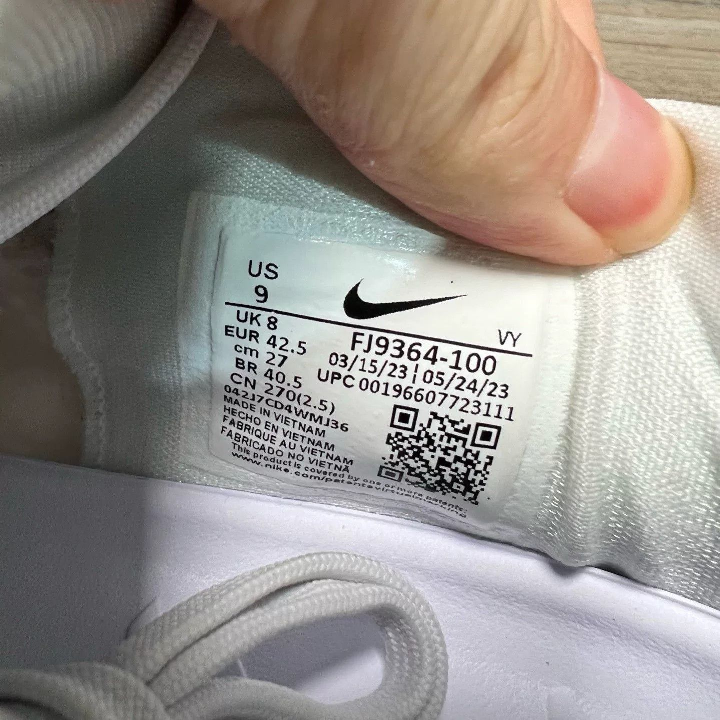 Nike Nike KOBE 8 White Lowtop Sneakers 42.5 Men Size US 9.5 / EU 42-43 - 7 Thumbnail