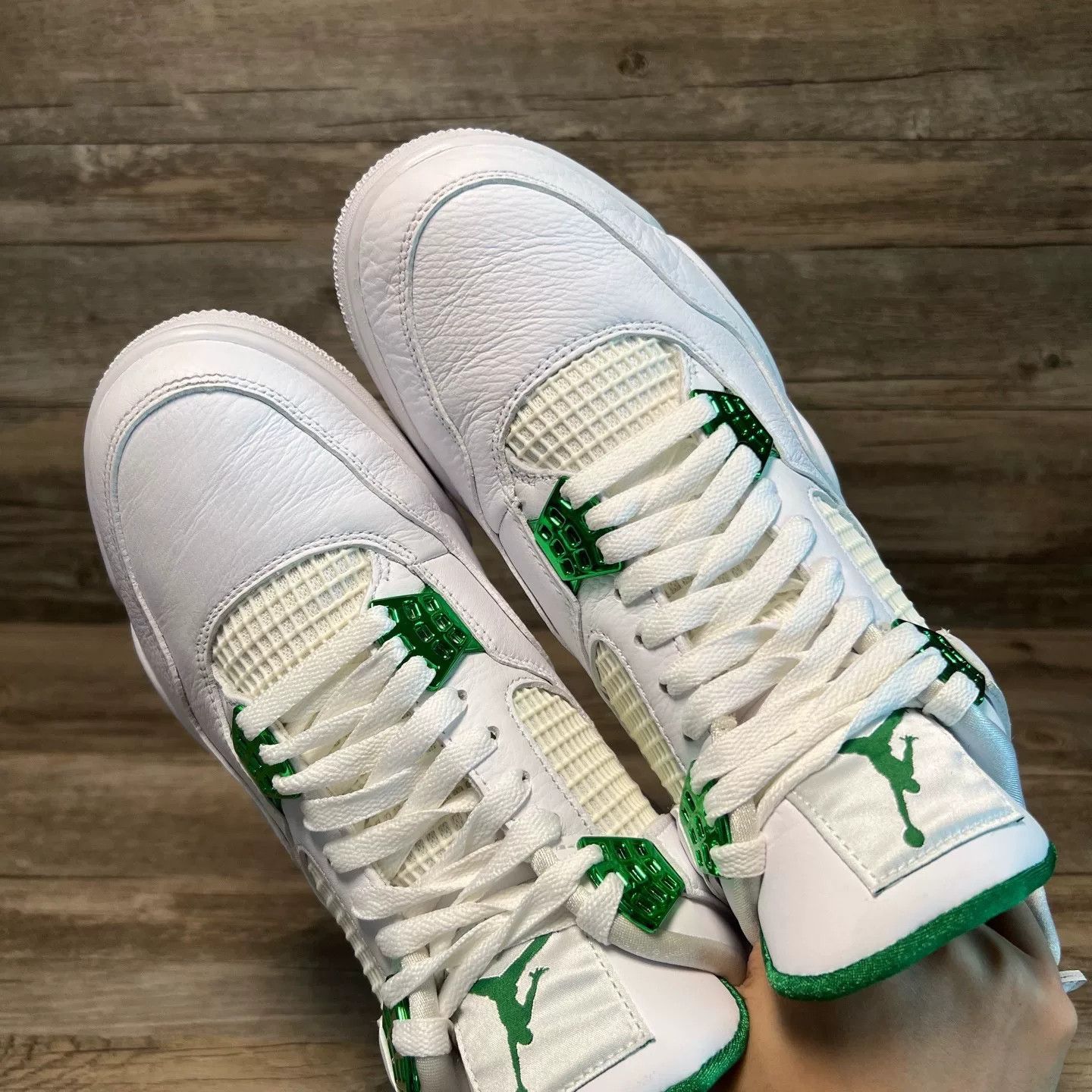 Nike Nike AJ4 Green Lowtop Sneakers 43 Men Size US 10 / EU 43 - 5 Thumbnail