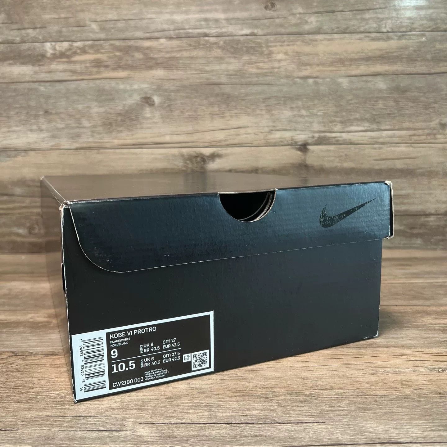 Nike Nike KOBE 6 Black Lowtop Sneakers 42 Men Size US 9 / EU 42 - 8 Thumbnail