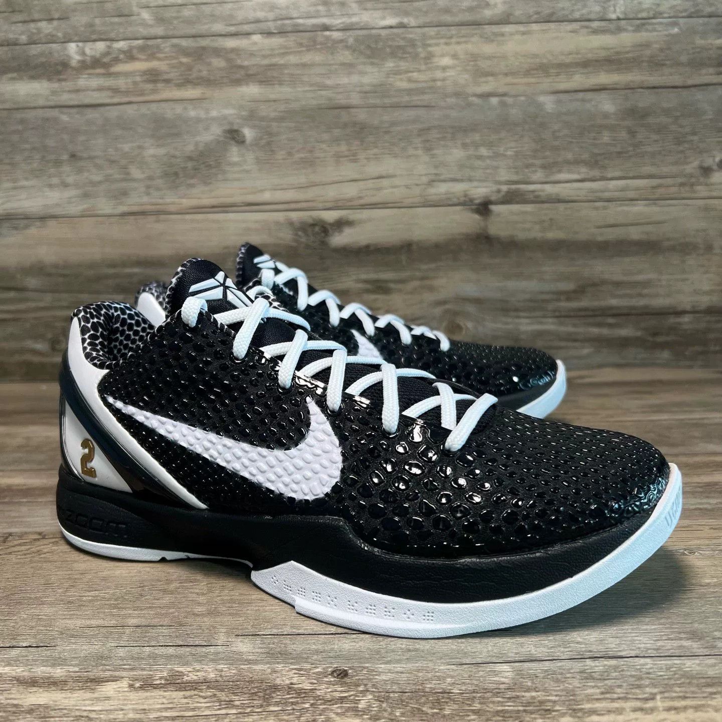 Nike Nike KOBE 6 Black Lowtop Sneakers 42 Men Size US 9 / EU 42 - 2 Thumbnail