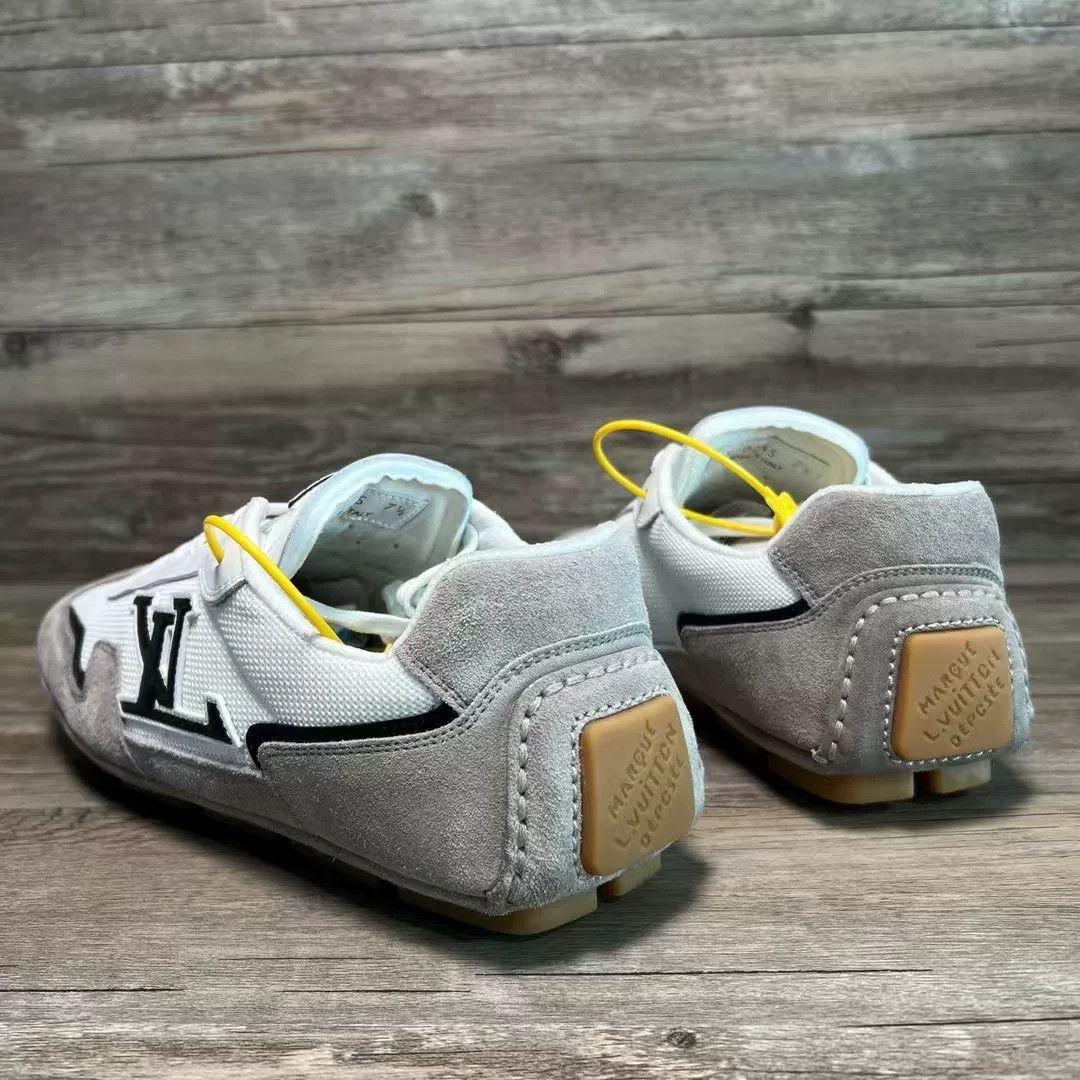 Louis Vuitton Louis Vuitton Casual Gray Lowtop Sneakers 41 Men Size US 8.5 / EU 41-42 - 4 Thumbnail
