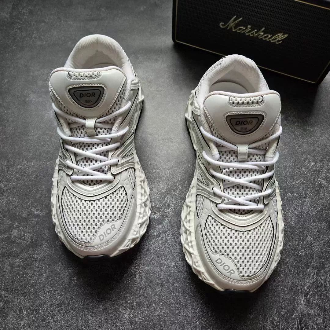 Dior Dior White Lowtop Sneakers 35 Men Size US 5 / EU 37 - 4 Thumbnail