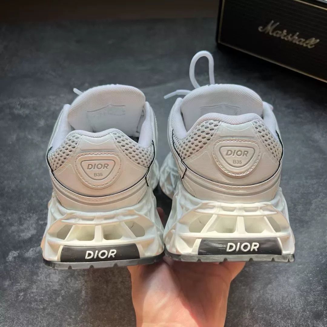 Dior Dior White Lowtop Sneakers 35 Men Size US 5 / EU 37 - 7 Thumbnail
