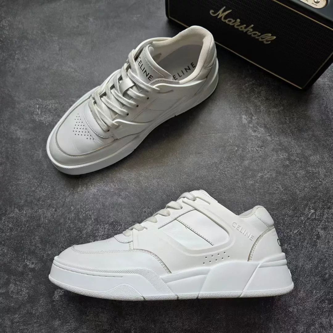 Celine Celine Training White Lowtop Sneakers 40 Women Size US 9 / IT 39 - 5 Thumbnail