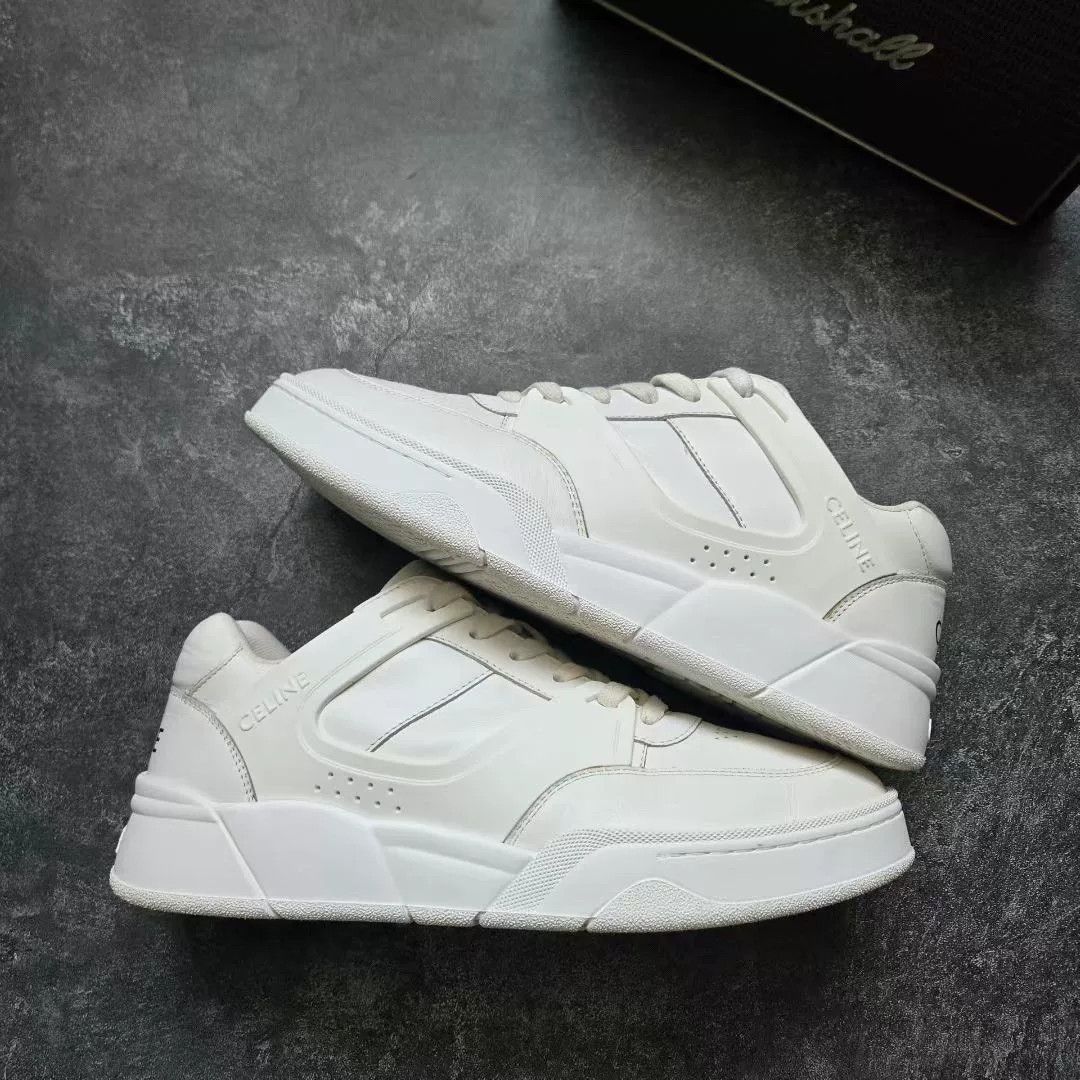 Celine Celine Training White Lowtop Sneakers 40 Women Size US 9 / IT 39 - 2 Thumbnail
