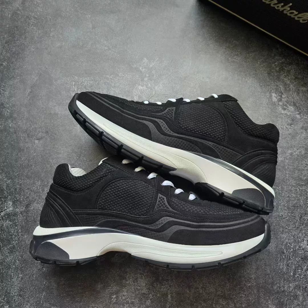 Chanel Chanel Black Lowtop Sneakers 24 Women Size US 8 / IT 38 - 2 Thumbnail