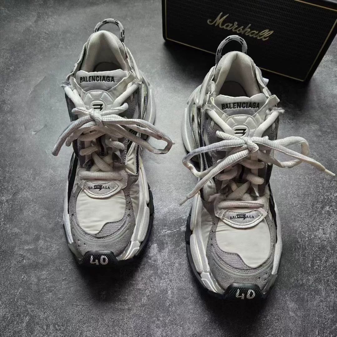 Balenciaga Balenciaga Running Multi Lowtop Sneakers 40 Men Size US 7.5 / EU 40-41 - 3 Thumbnail