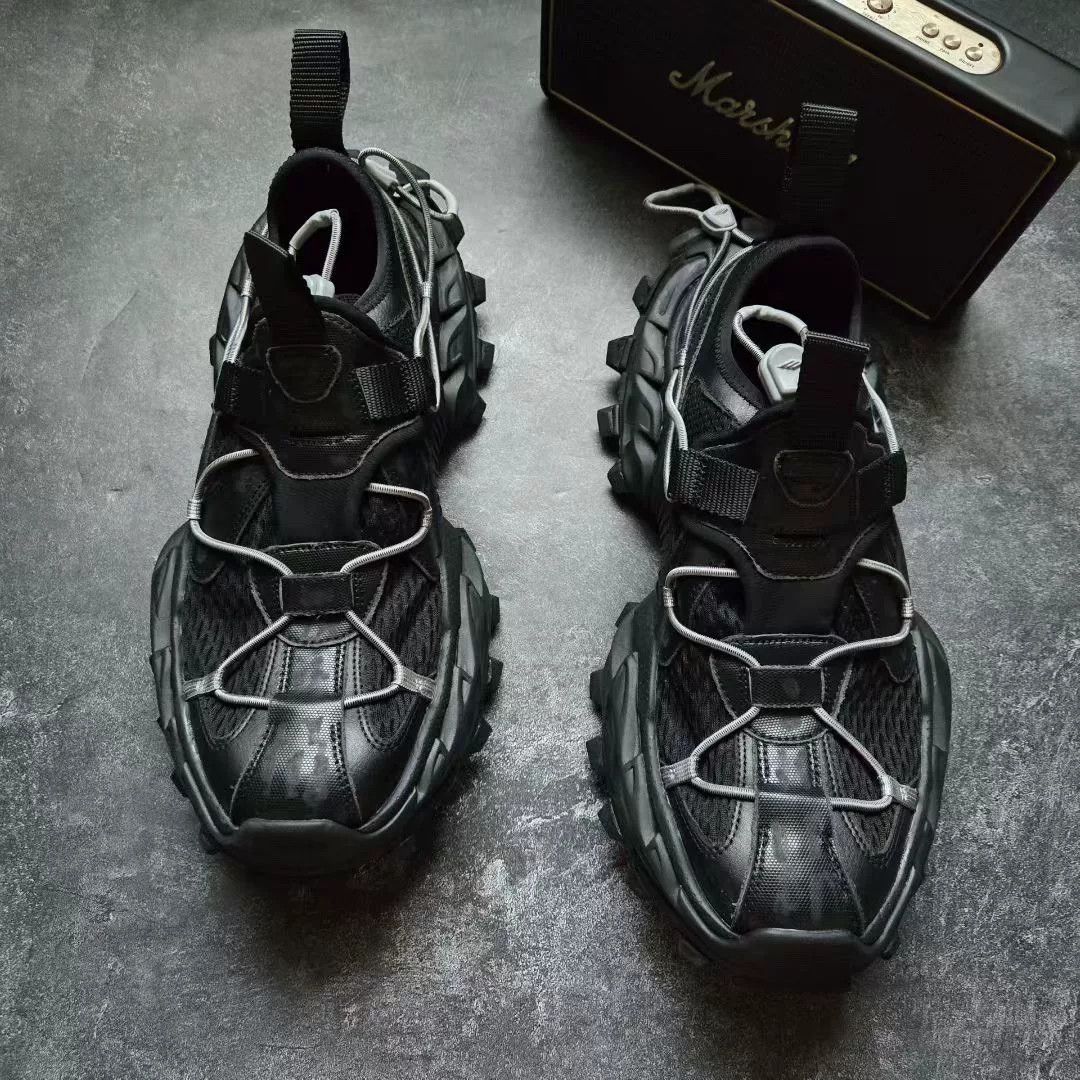Balenciaga Balenciaga Black Lowtop Sneakers 42 Men Size US 9 / EU 42 - 3 Thumbnail
