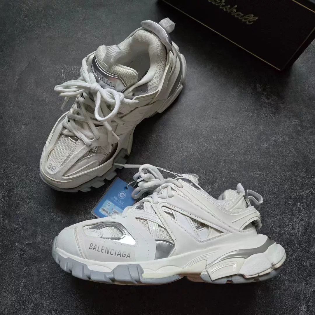 Balenciaga Balenciaga White Lowtop Sneakers 36 Women Size US 6 / IT 36 - 4 Thumbnail
