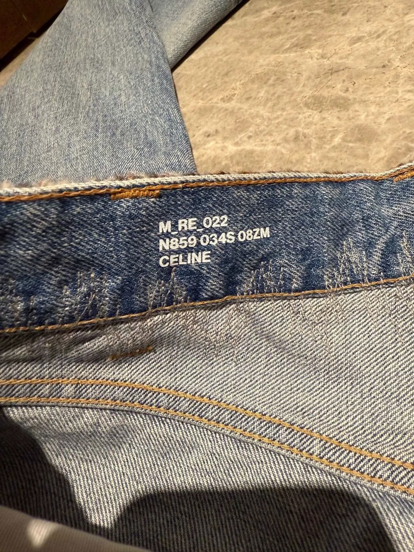 Celine Celine Denim Blue Jeans 28 Women Size 28" / US 6 / IT 42 - 4 Thumbnail