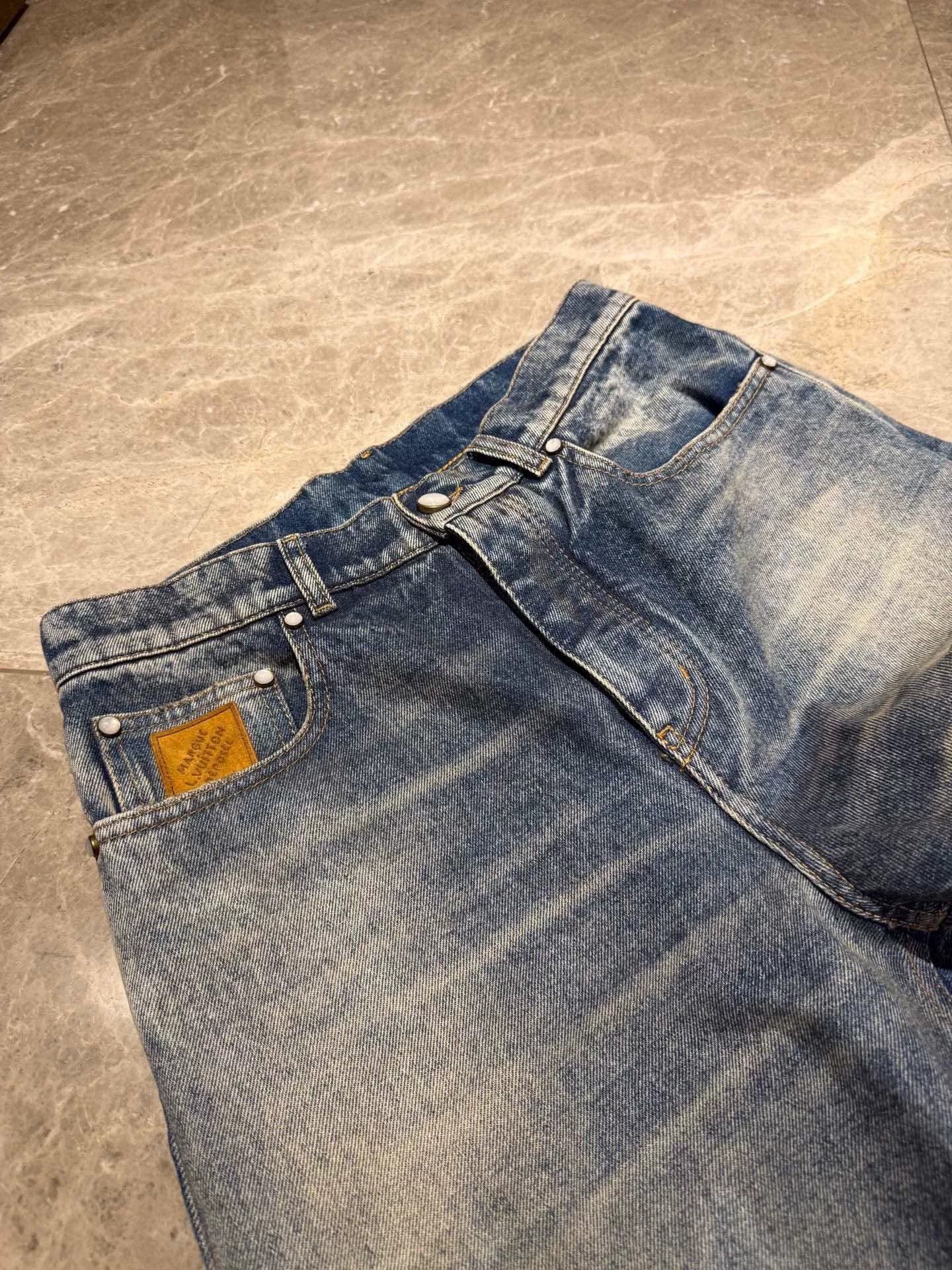 Louis Vuitton Louis Vuitton Blue Denim Jeans 28 Men Size US 28 / EU 44 - 3 Thumbnail