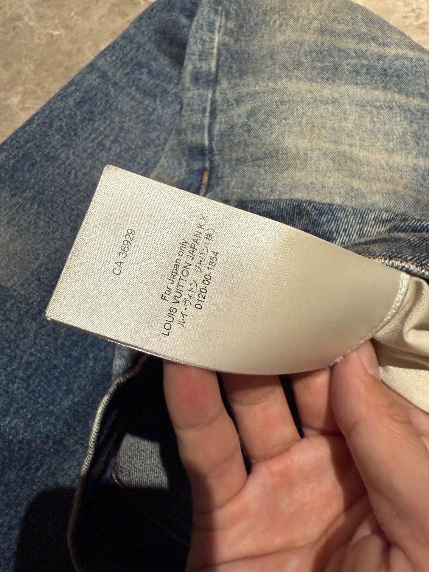 Louis Vuitton Louis Vuitton Blue Denim Jeans 28 Men Size US 28 / EU 44 - 8 Thumbnail