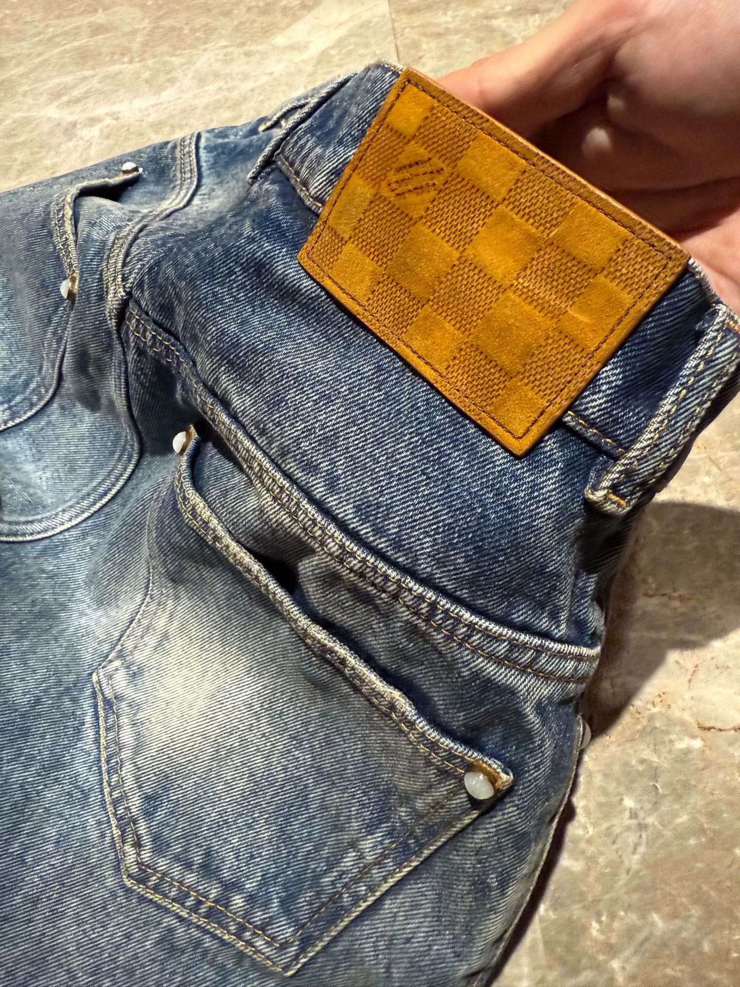 Louis Vuitton Louis Vuitton Blue Denim Jeans 28 Men Size US 28 / EU 44 - 5 Thumbnail