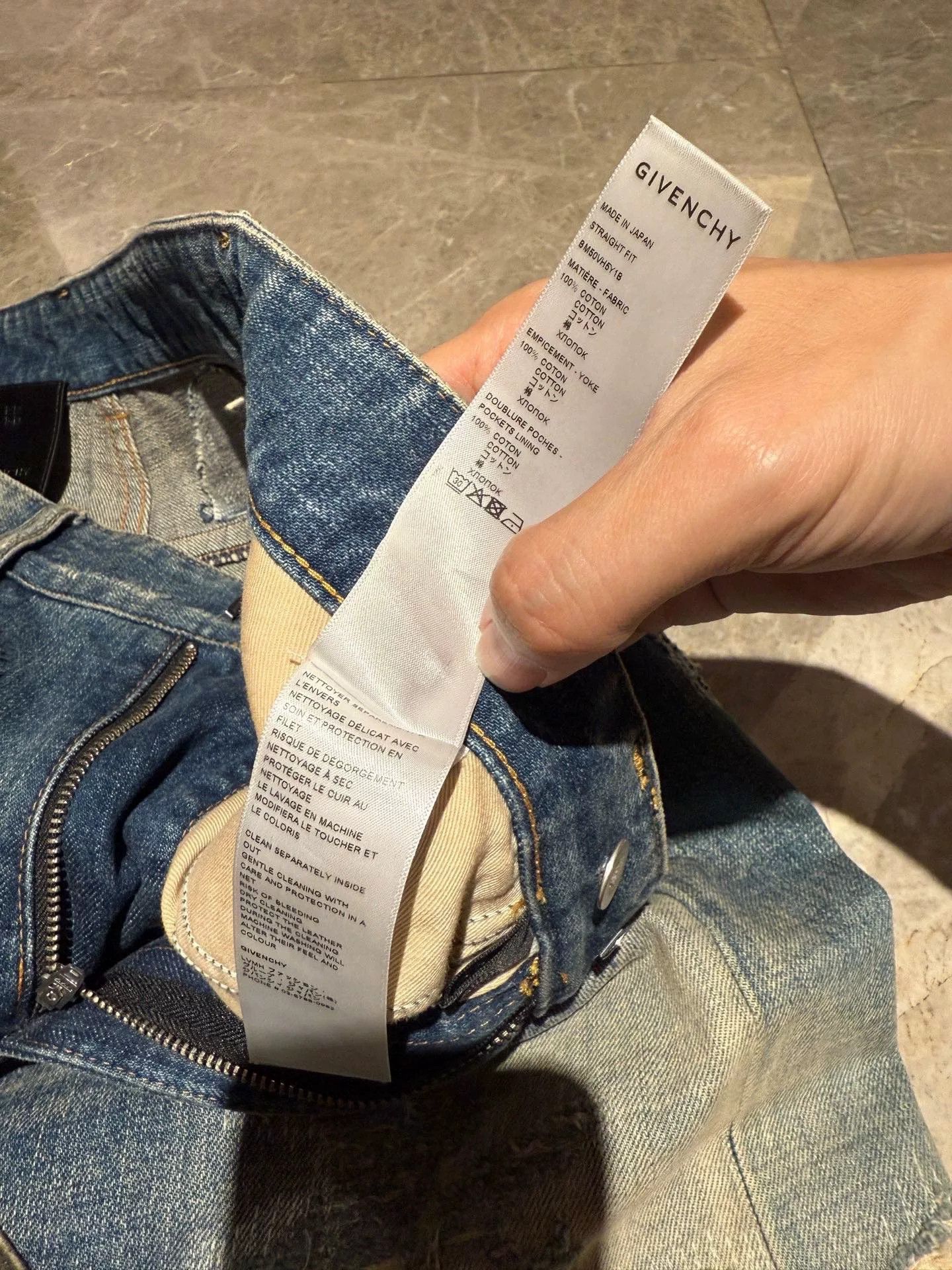 Givenchy Givenchy Retro Blue Denim Jeans 30 Men Size US 30 / EU 46 - 5 Thumbnail