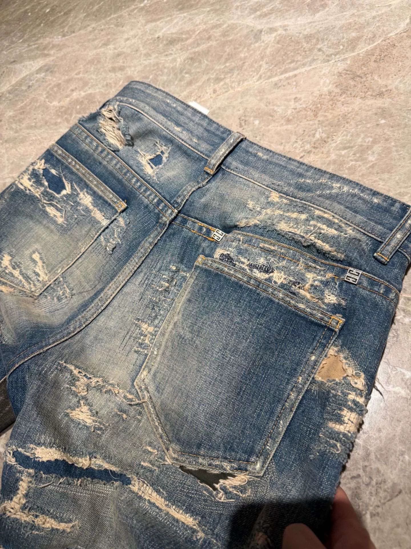 Givenchy Givenchy Retro Blue Denim Jeans 30 Men Size US 30 / EU 46 - 3 Thumbnail