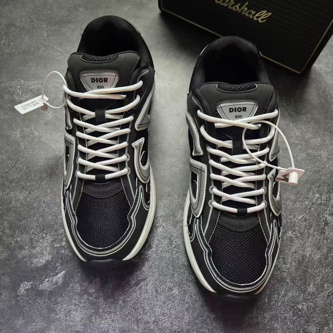 Dior Dior Black Lowtop Sneakers 30 Men Size US 10 / EU 43 - 3 Thumbnail