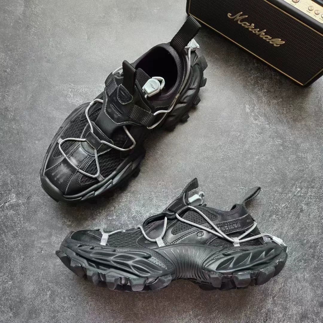 Balenciaga Balenciaga Black Lowtop Sneakers 42 Men Size US 9 / EU 42 - 4 Thumbnail