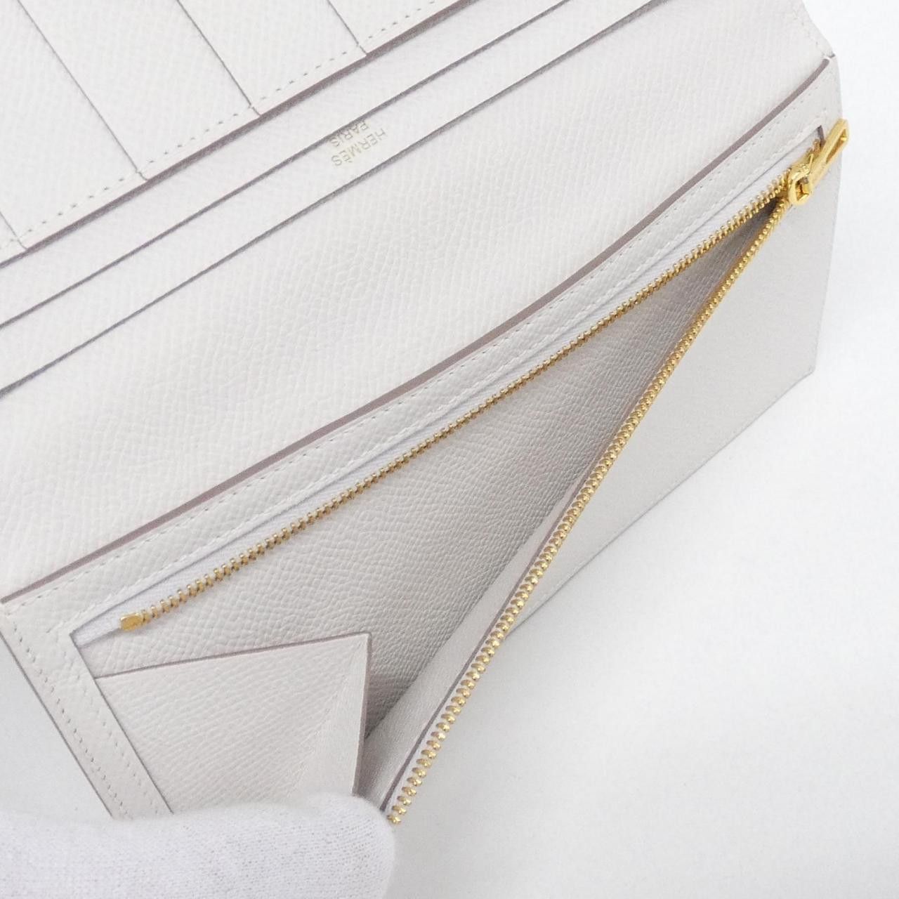 Hermes Hermes Hermes Bearn Soufflet Epsom long wallet Leather Long Wallet B DUTY FREE for USA Size ONE SIZE - 5 Thumbnail