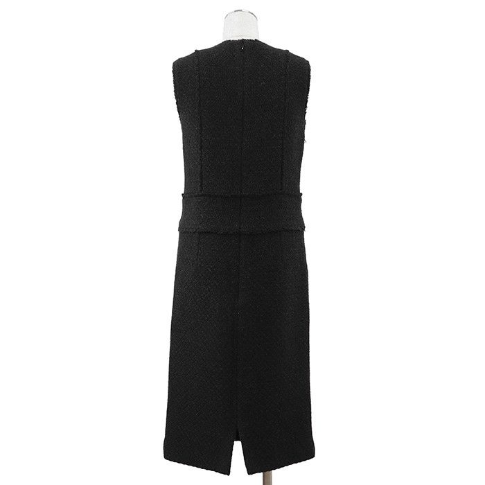 Chanel Chanel Chanel Wool Angora Knit Dress Textile Dresses P24588 DUTY FREE for USA Size ONE SIZE - 5 Thumbnail