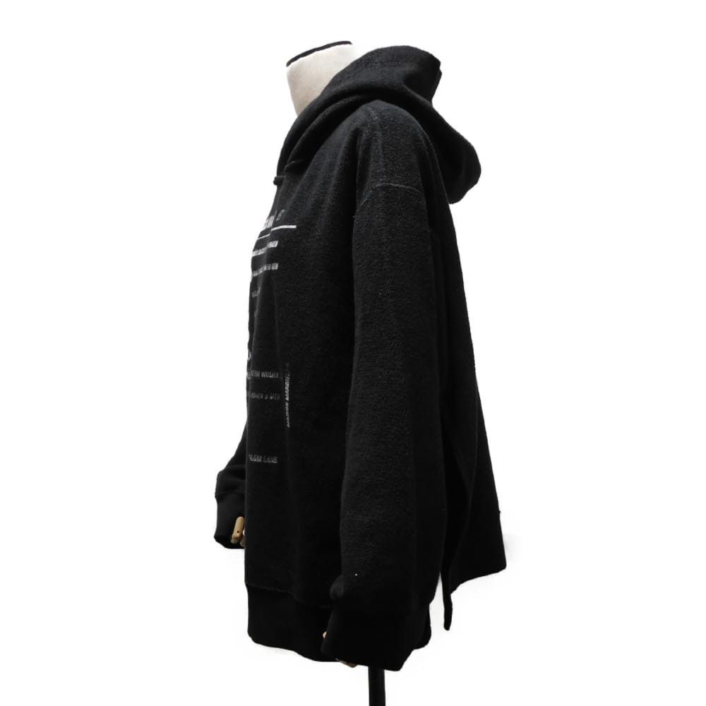 Maison Margiela Maison Margiela Maison Margiela Logo Oversize Print Cotton Hoodie Textile Sweatshirts & Hoodies S52GU0132S25502 DUTY FREE for USA Size ONE SIZE - 2 Thumbnail