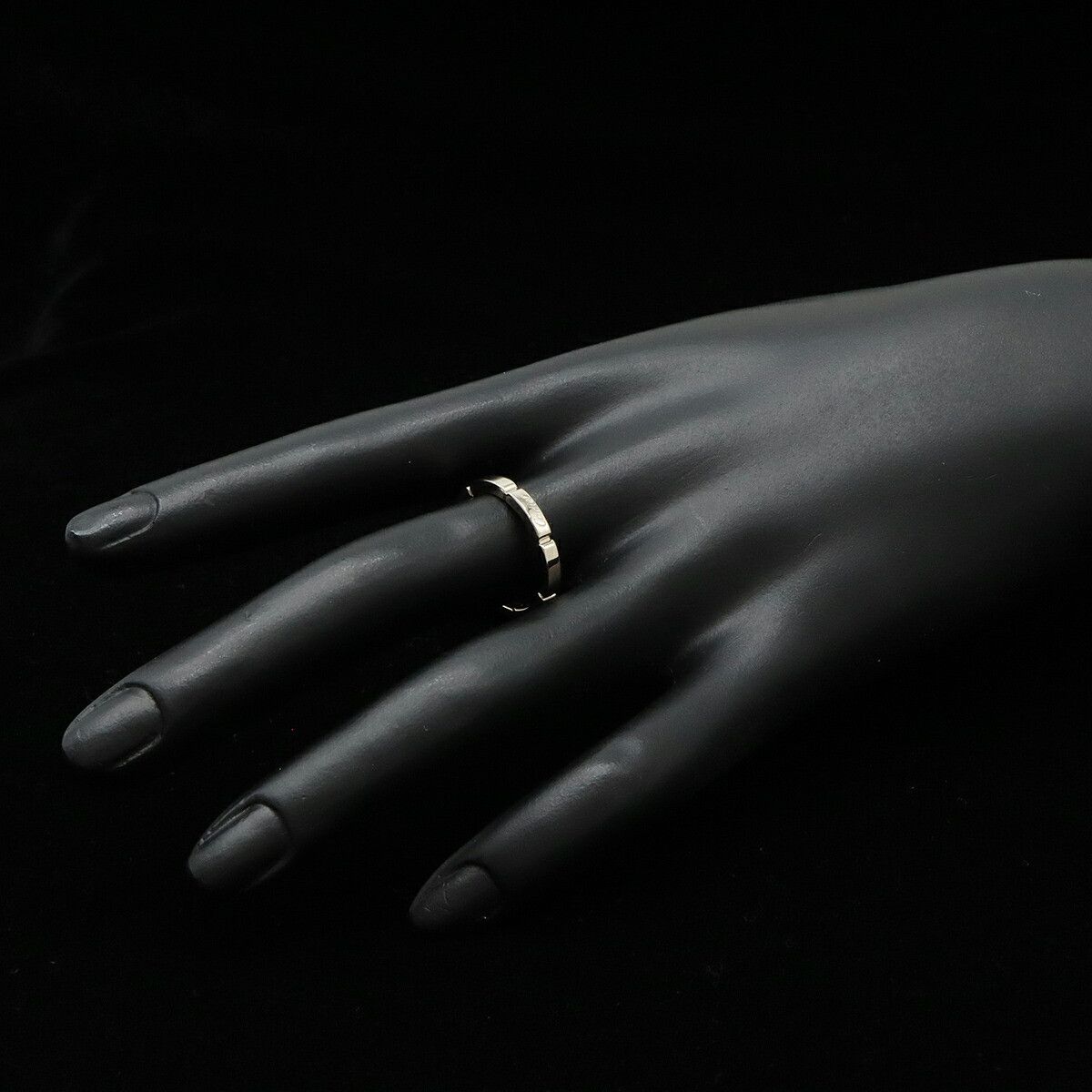 Cartier Cartier Cartier Maillon Panthere Au750 White Gold Ring Size 55 Precious Metal Ring CRB4083555 DUTY FREE for USA Size ONE SIZE - 6 Thumbnail