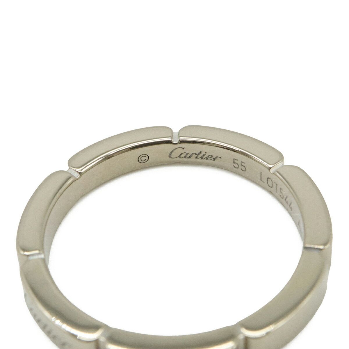 Cartier Cartier Cartier Maillon Panthere Au750 White Gold Ring Size 55 Precious Metal Ring CRB4083555 DUTY FREE for USA Size ONE SIZE - 4 Thumbnail