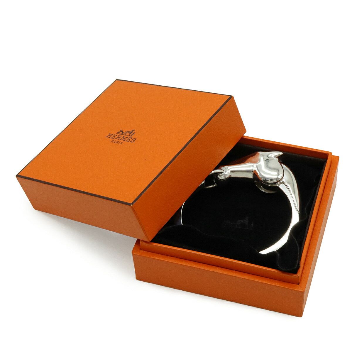 Hermes Hermes Hermes Galop Ag925 Bracelet Precious Metal Bangle DUTY FREE for USA Size ONE SIZE - 6 Thumbnail