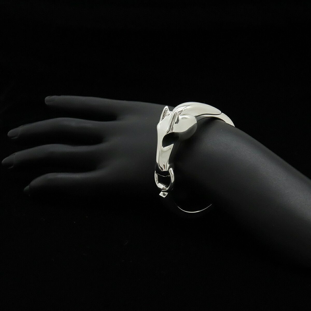 Hermes Hermes Hermes Galop Ag925 Bracelet Precious Metal Bangle DUTY FREE for USA Size ONE SIZE - 5 Thumbnail