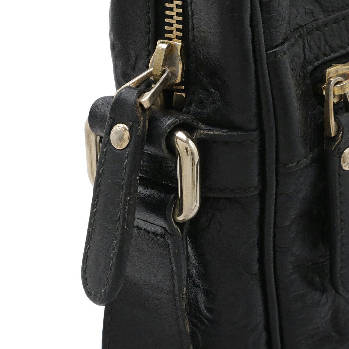 Gucci Gucci Gucci Guccissima Leather Shoulder Bag Leather Shoulder Bag 201448 DUTY FREE for USA Size ONE SIZE - 4 Thumbnail