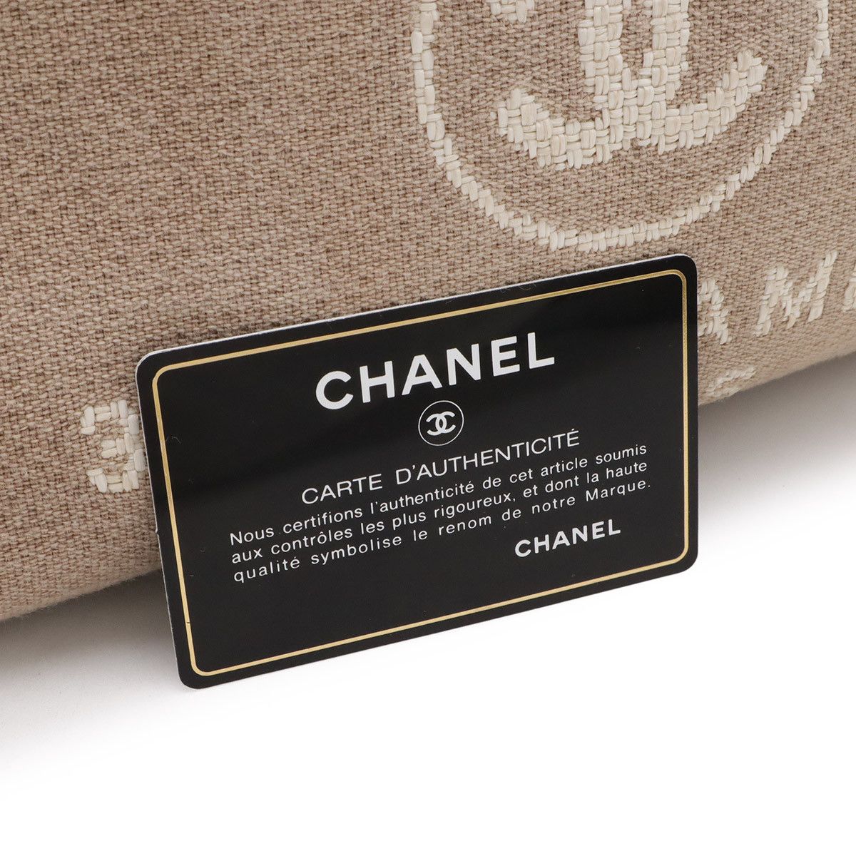 Chanel Chanel Chanel Deauville Canvas 2way Bag Textile Shoulder Bag A92749 DUTY FREE for USA Size ONE SIZE - 9 Thumbnail