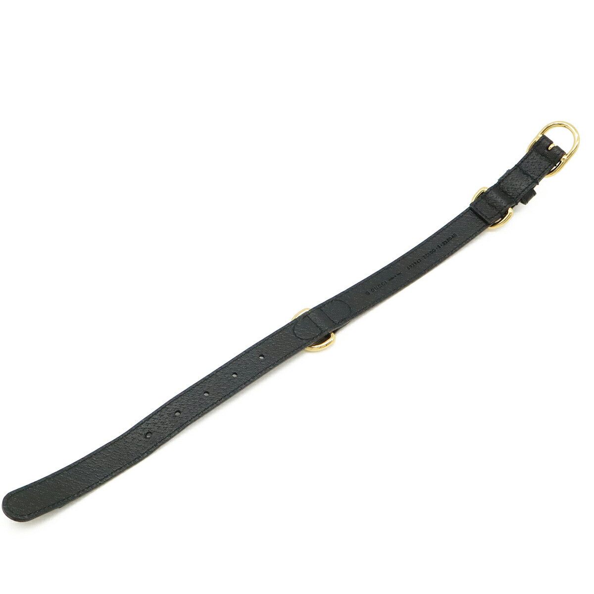 Gucci Gucci Gucci Interlocking G Leather Pet Collar Leather Pet Collar 692943 DUTY FREE for USA Size ONE SIZE - 4 Thumbnail