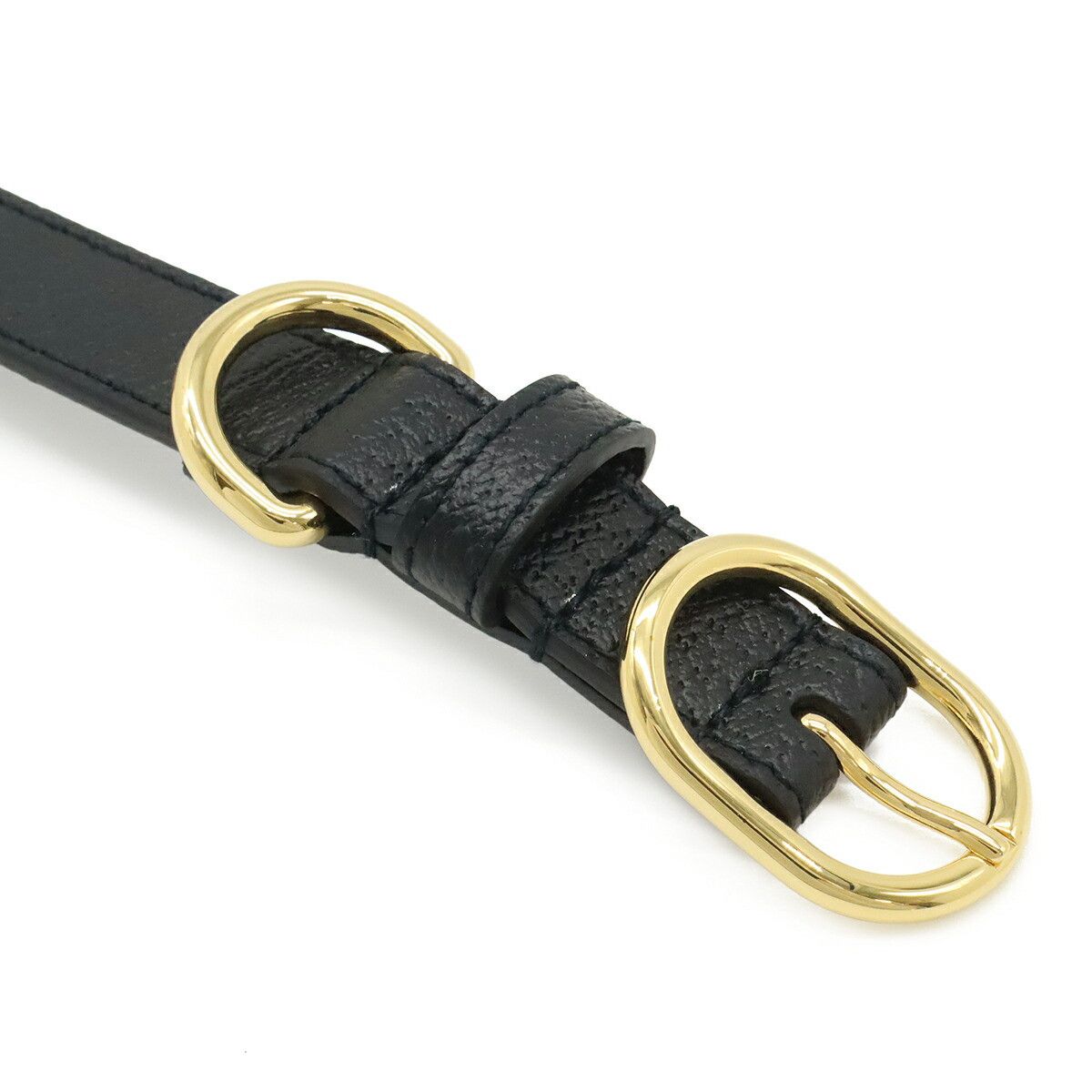 Gucci Gucci Gucci Interlocking G Leather Pet Collar Leather Pet Collar 692943 DUTY FREE for USA Size ONE SIZE - 6 Thumbnail