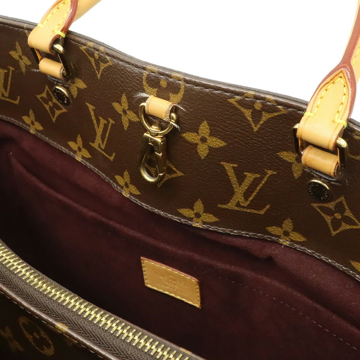Louis Vuitton Louis Vuitton Louis Vuitton Monogram Tote Bag Textile Tote Bag M41067 DUTY FREE for USA Size ONE SIZE - 6 Thumbnail