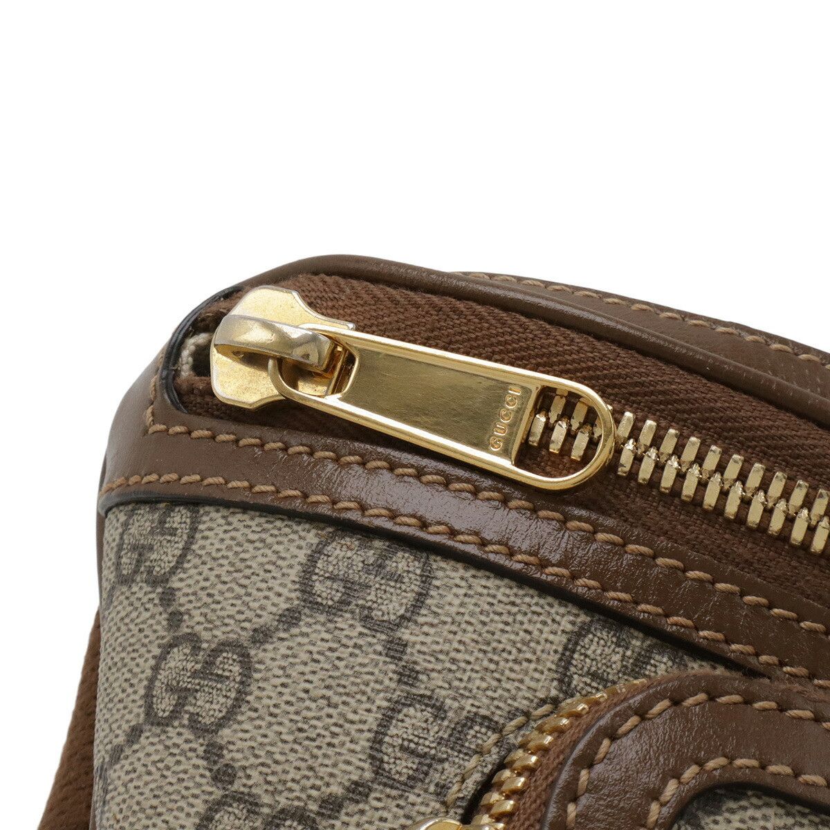 Gucci Gucci Gucci Interlocking G GG Supreme Waist Bag Leather Belt Bag 682933 DUTY FREE for USA Size ONE SIZE - 4 Thumbnail
