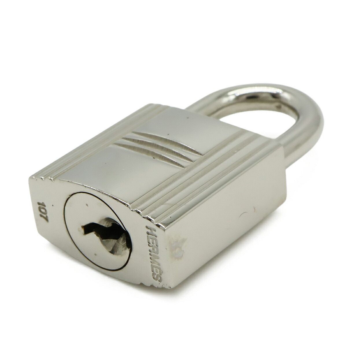 Hermes Hermes Hermes Metal Padlock Metal Key Chain DUTY FREE for USA Size ONE SIZE - 4 Thumbnail