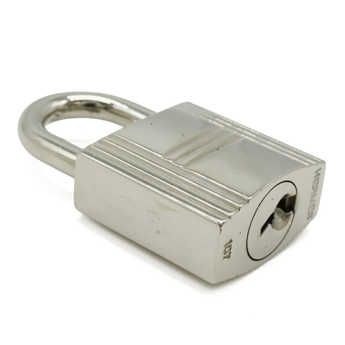 Hermes Hermes Hermes Metal Padlock Metal Key Chain DUTY FREE for USA Size ONE SIZE - 5 Thumbnail
