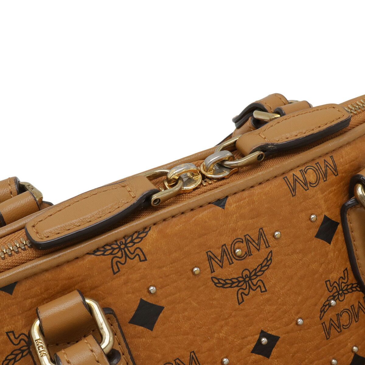 MCM MCM MCM Monogram PVC Leather 2way Bag Plastic / Synthetic Shoulder Bag MWB4SVICO001 DUTY FREE for USA Size ONE SIZE - 5 Thumbnail